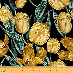 Watercolor tulip fabric for sale  Delivered anywhere in UK