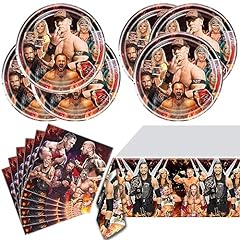 Wrestling party tableware for sale  Delivered anywhere in UK