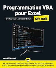 programmation vba d'occasion programmation vba d'occasion Livré partout en France