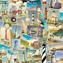 Southern lighthouse fabric for sale  Delivered anywhere in USA 