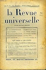 Revue universelle tome d'occasion  Livré partout en France