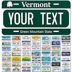 Custom vermont license for sale  Delivered anywhere in USA 