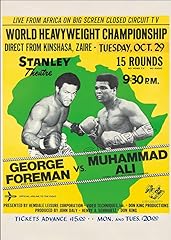 George foreman muhammad for sale  Delivered anywhere in UK