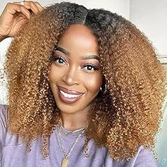 Mongolian ombre afro for sale  Delivered anywhere in USA 