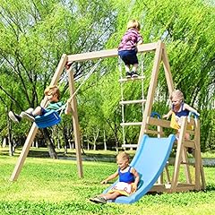 Wooden swing set for sale  Delivered anywhere in USA 