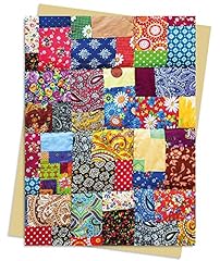 Patchwork quilt greeting for sale  Delivered anywhere in USA 