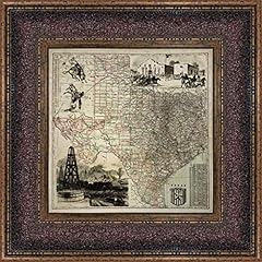 Antique map texas for sale  Delivered anywhere in USA 