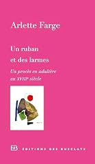 Ruban larmes procès d'occasion  Livré partout en France