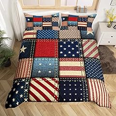 Patchwork american flag for sale  Delivered anywhere in UK
