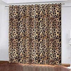 leopard print curtains for sale  Delivered anywhere in UK