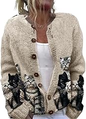 Cat sweaters women for sale  Delivered anywhere in UK
