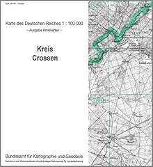 Crossen karte deutschen gebraucht kaufen  Wird an jeden Ort in Deutschland