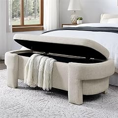 Oval storage ottoman for sale  Delivered anywhere in USA 