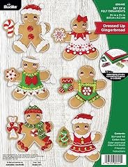 Bucilla dressed gingerbread for sale  Delivered anywhere in USA 