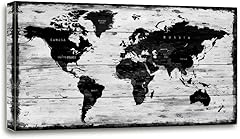 Black white map for sale  Delivered anywhere in USA 
