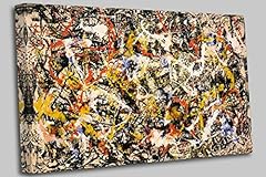 Jackson pollock canvas for sale  Delivered anywhere in UK
