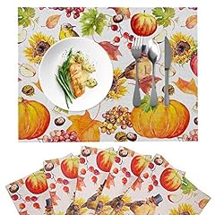 Fall placemats dining for sale  Delivered anywhere in USA 