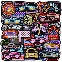 50pcs neon race for sale  Delivered anywhere in USA 