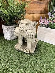 Stone garden gargoyle for sale  Delivered anywhere in UK