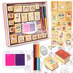 Unicorn wooden stamp for sale  Delivered anywhere in USA 