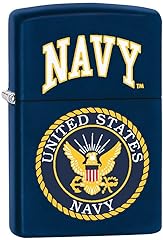 Zippo lighter navy for sale  Delivered anywhere in USA 