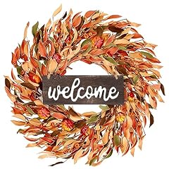 Sggvecsy fall wreath for sale  Delivered anywhere in USA 