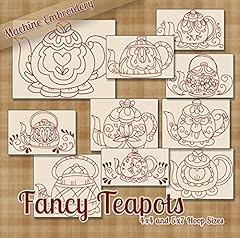 Fancy teapots redwork for sale  Delivered anywhere in UK