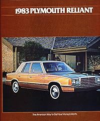 1983 plymouth reliant for sale  Delivered anywhere in USA 