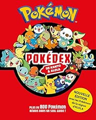 Pokédex kanto alola d'occasion  Livré partout en Belgiqu