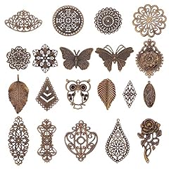 Pandahall 120pcs filigree for sale  Delivered anywhere in USA 