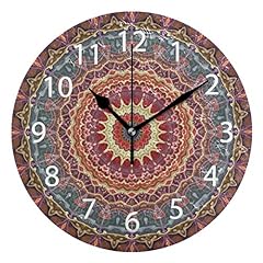 Ollabaky mandala clocks for sale  Delivered anywhere in UK