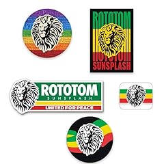 Confezione adesivi rototom usato  Spedito ovunque in Italia 