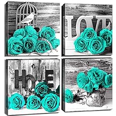 Turquoise wall art for sale  Delivered anywhere in USA 