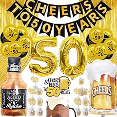 50th birthday decorations for sale  Delivered anywhere in USA 