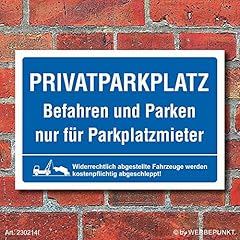 Werbepunkt schild privatparkpl gebraucht kaufen  Wird an jeden Ort in Deutschland