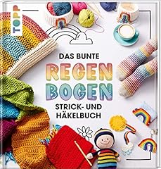 Bunte regenbogen strick gebraucht kaufen  Wird an jeden Ort in Deutschland