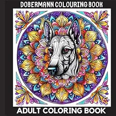 Dobermann adult colouring for sale  Delivered anywhere in UK