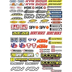 Adhesive stickers motocross for sale  Delivered anywhere in Ireland