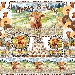 Highland cow birthday for sale  Delivered anywhere in UK