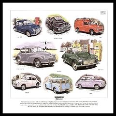 Morris minor art for sale  Delivered anywhere in UK