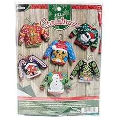 Bucilla ugly sweater for sale  Delivered anywhere in UK
