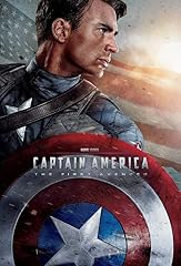 Captain america poster for sale  Delivered anywhere in UK