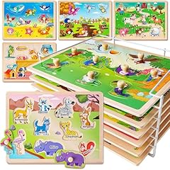 Synarry wooden puzzles for sale  Delivered anywhere in USA 