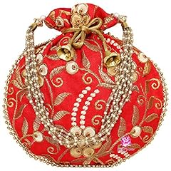 Red gold potli for sale  Delivered anywhere in USA 