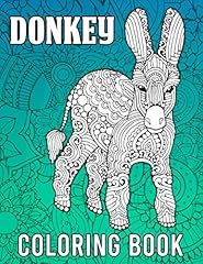Donkey coloring book for sale  Delivered anywhere in UK
