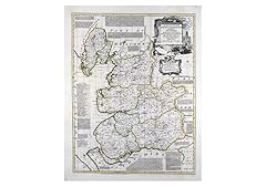 Maps antique 1749 for sale  Delivered anywhere in UK