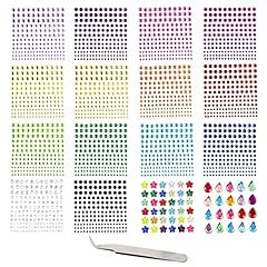 Used, DKDDSSS Rhinestone Stickers Self-Adhesive, 2464pcs for sale  Delivered anywhere in UK