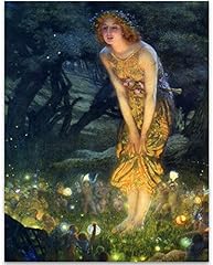 Fairy Painting Neoclassical Art Novue Print - Midsummer for sale  Delivered anywhere in Canada