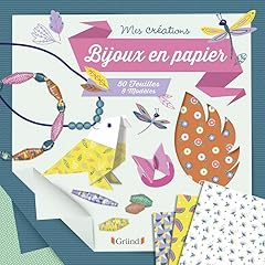 Bijoux papier pochette d'occasion  Livré partout en France