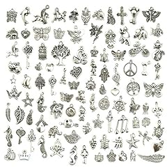 Wholesale Bulk Lots Jewelry Making Silver Charms Mixed for sale  Delivered anywhere in USA 